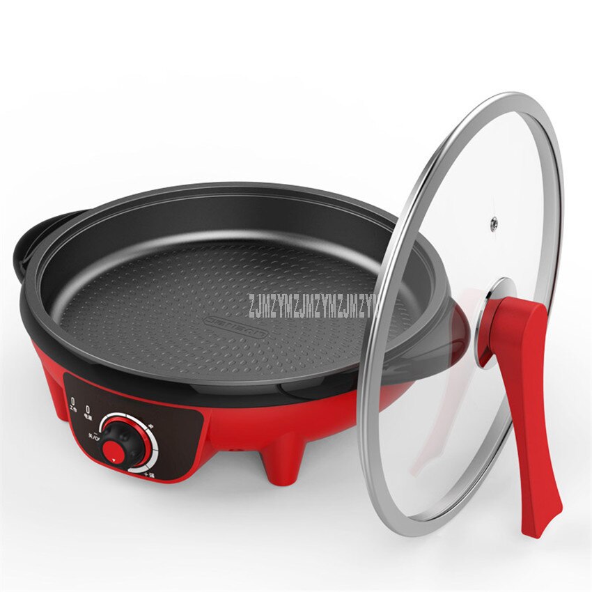 35cm Non-stick Electric Frying Pan Pancake Making Machine Maker Household Stir-frying Multifunctional Cooker Machine JG-J3502