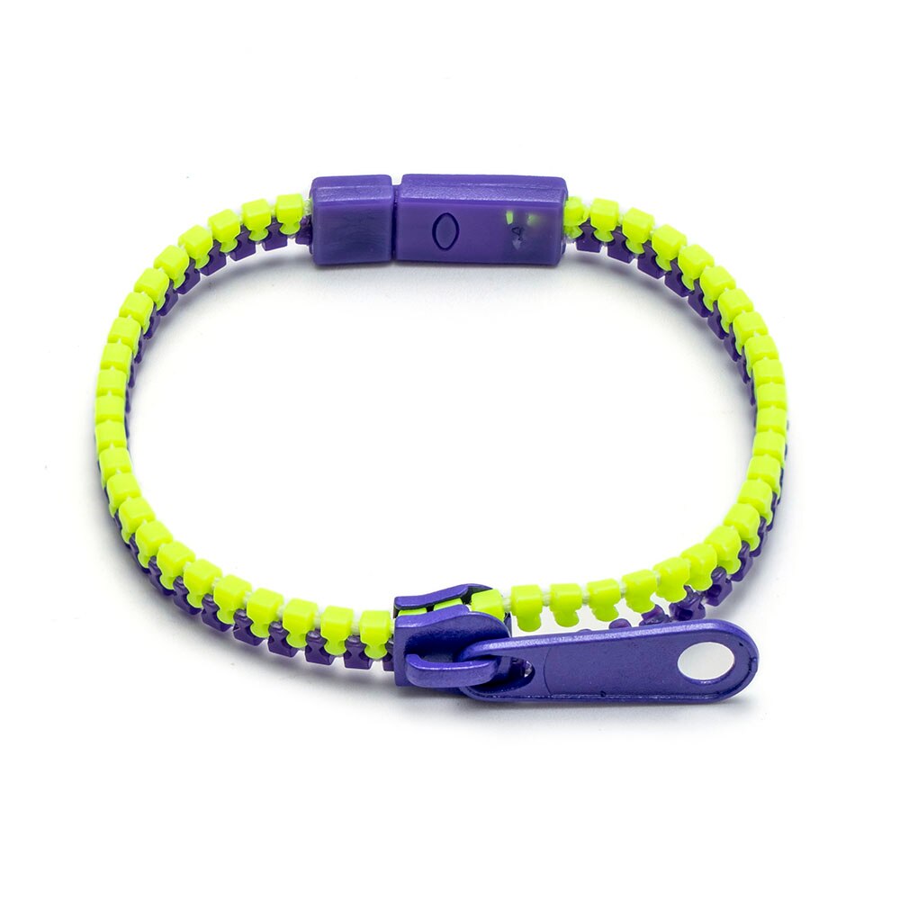 Pulsera Antiestrés con cremallera para niños, juguete sensorial de mano para el autismo, TDAH, 1 unidad: TD956