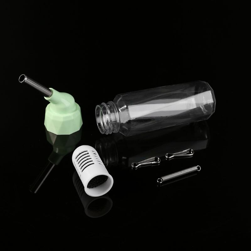 80/125ml Small Pet Hamster Water Bottle Leak Proof Guinea Pig Cage Hanger Water Dispenser Drinking Bottle