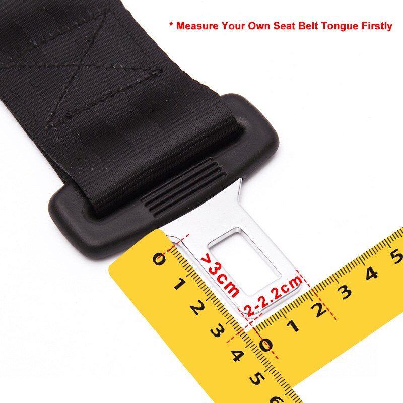 Universal Seat Belt Extender Staal Autogordel Gesp Voor 20-22Mm Tong Autogordel Clip Uitbreiding plug Gesp Seat Belt