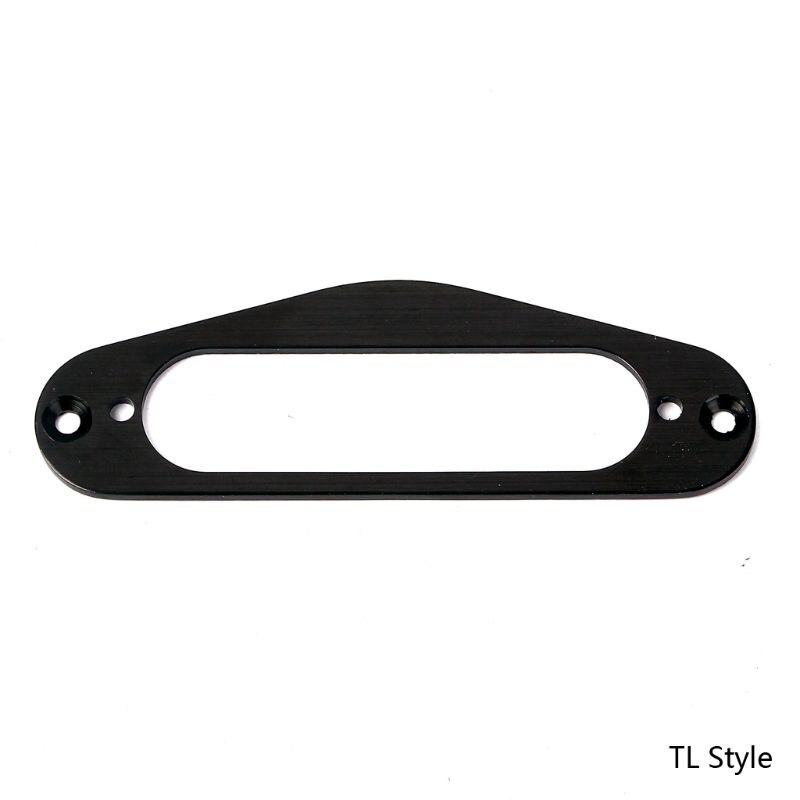 Metal Single Coil Neck Pickup Surround Mounting Ring for TL Tele Style Electric Guitar Y4UB