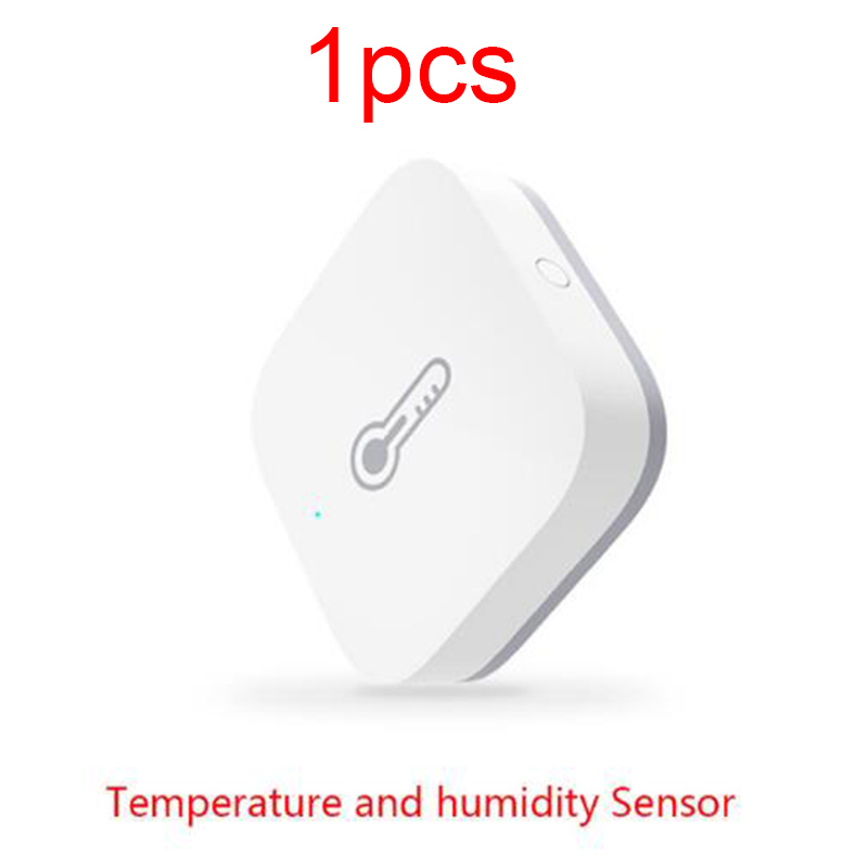 Aqara température Hu mi capteur environnement pression d'air maison intelligente Zigbee contrôle sans fil travail pour Mi maison hub D5 #: 1pcs aqara version