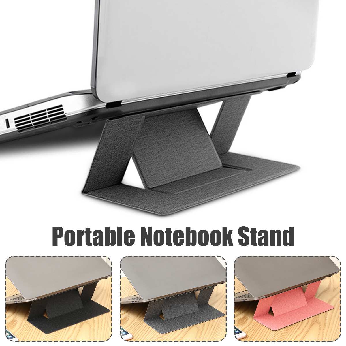 Draagbare Opvouwbare Laptop Stand Verstelbare Hoogte Beugel Notebook Laptop Pad Tablet Houder Voor Ipad Voor Macbook