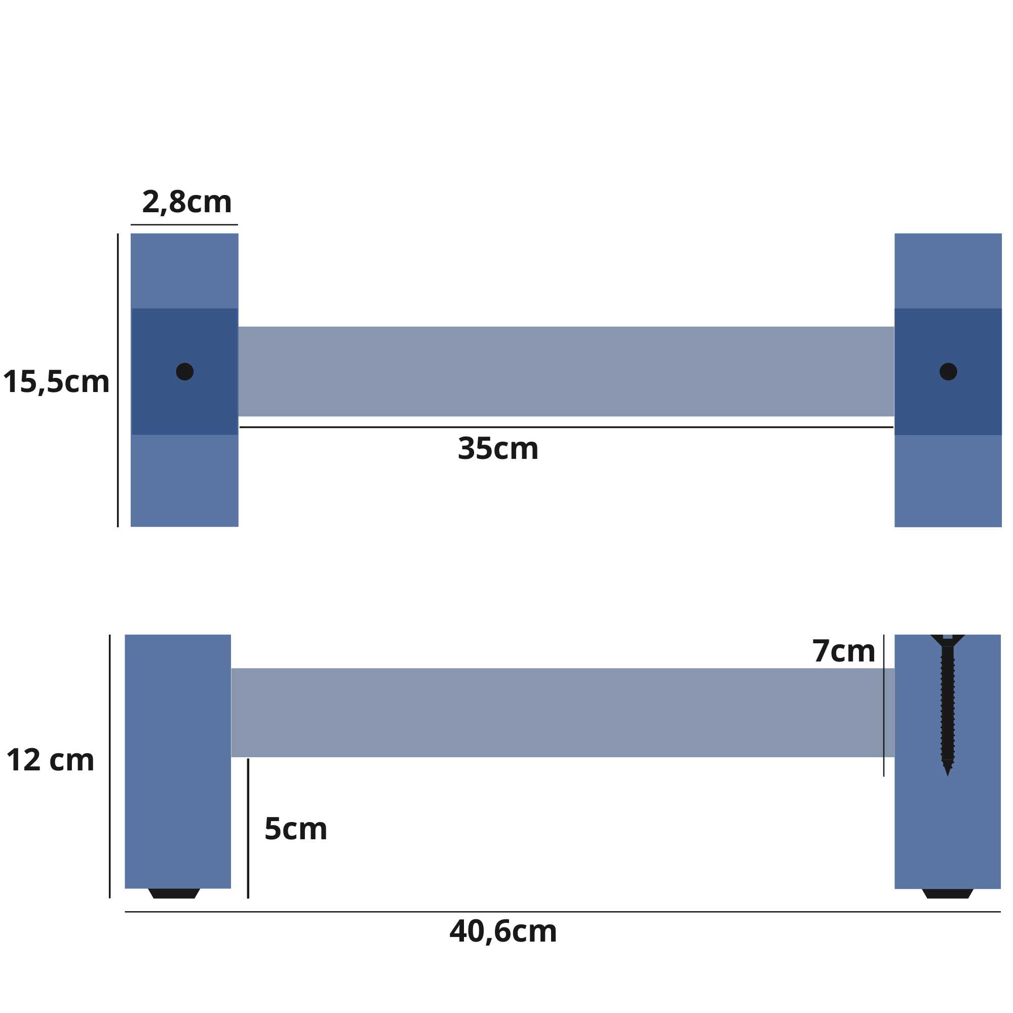 HAND-PRO Paralelas Madera calistenia Paralelas calistenia Madera Super Agarre (45mm) Paralelas Gimnasia | Barras calistenia