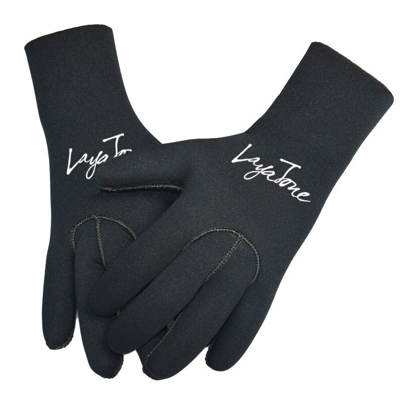 Dykkerhansker 5mm sbr anti-ripe og holde varmen for dykking vinterbading spydfiske kajakkpadling surfe fiskehansker: Default Title