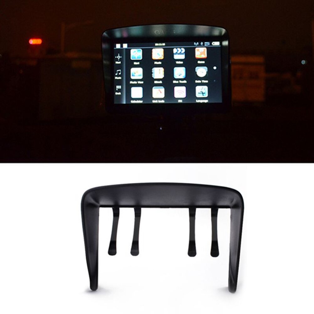 7 inch navigatie auto gps zonnescherm anti sterke zonlicht accessoires onderdelen zonnescherm gps zonneschijn paraplu navigator zwart