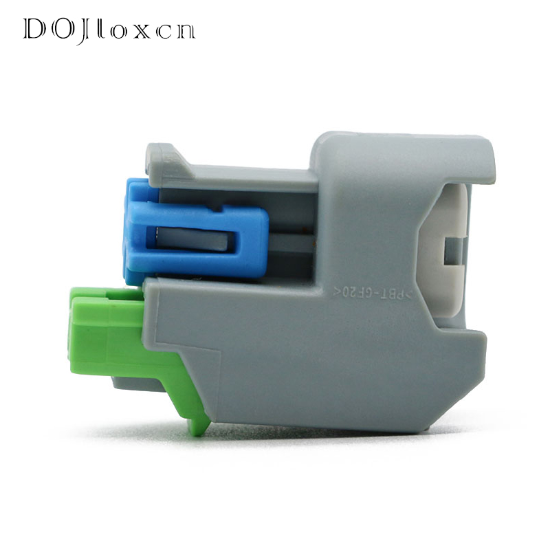 2/5/10/20/50/100Sets 2 Pin EV6 Uscar Auto Fuel Line Quick injector Connector Bedrading Stekker Voor Delphi 15419715 /15423278 /15423276