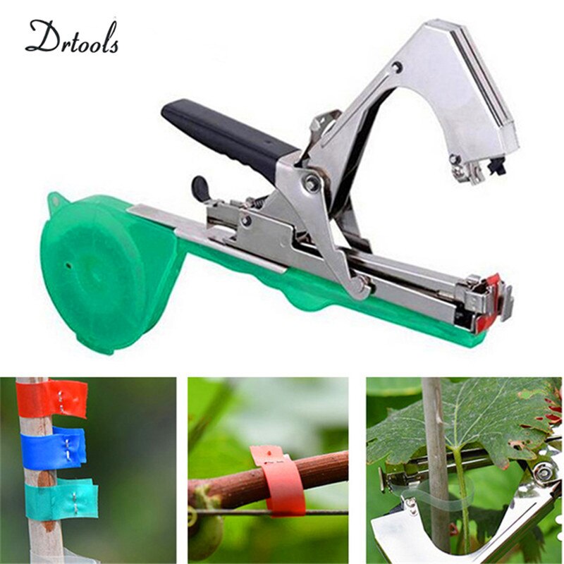 Drtools Bind branch Machine garden Tools Tape tool Tapener Packing Vegetable's stem Strapping Cortador Huerto Grape Binding