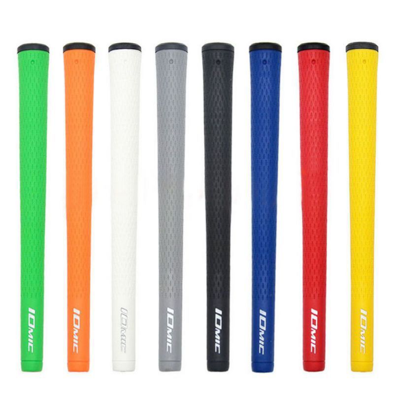 1Pcs Unisex Golf grips Rubber Golf driver Grips Color Golf wood grip Anti-slip Grips Wrap Training Accessories: Yellow