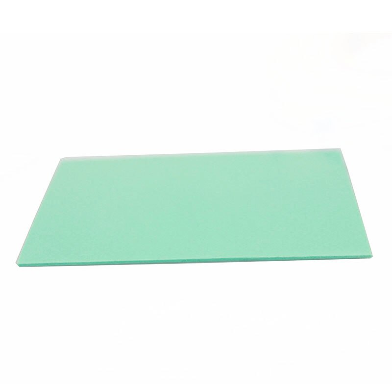 2 piezas 80 MM 80 100x100x2mm 2MM verde GPU Chip disipador térmico conductivo de silicona Pad térmico,