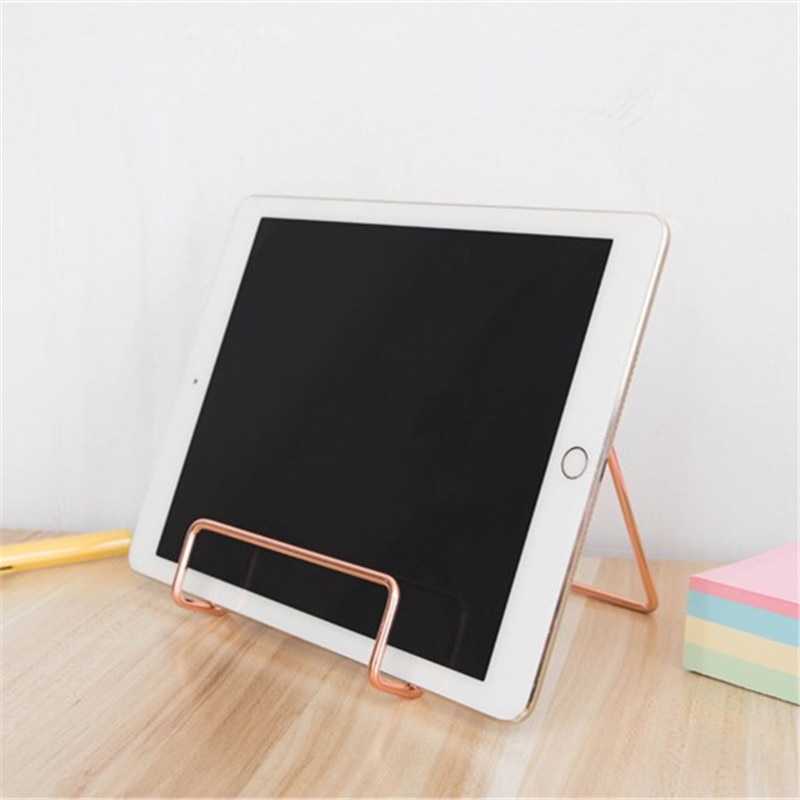 Geometric Storage Rack Desktop Placement Stand Mobile Phone Book Storage Rack Multifunction Display Stand Holder