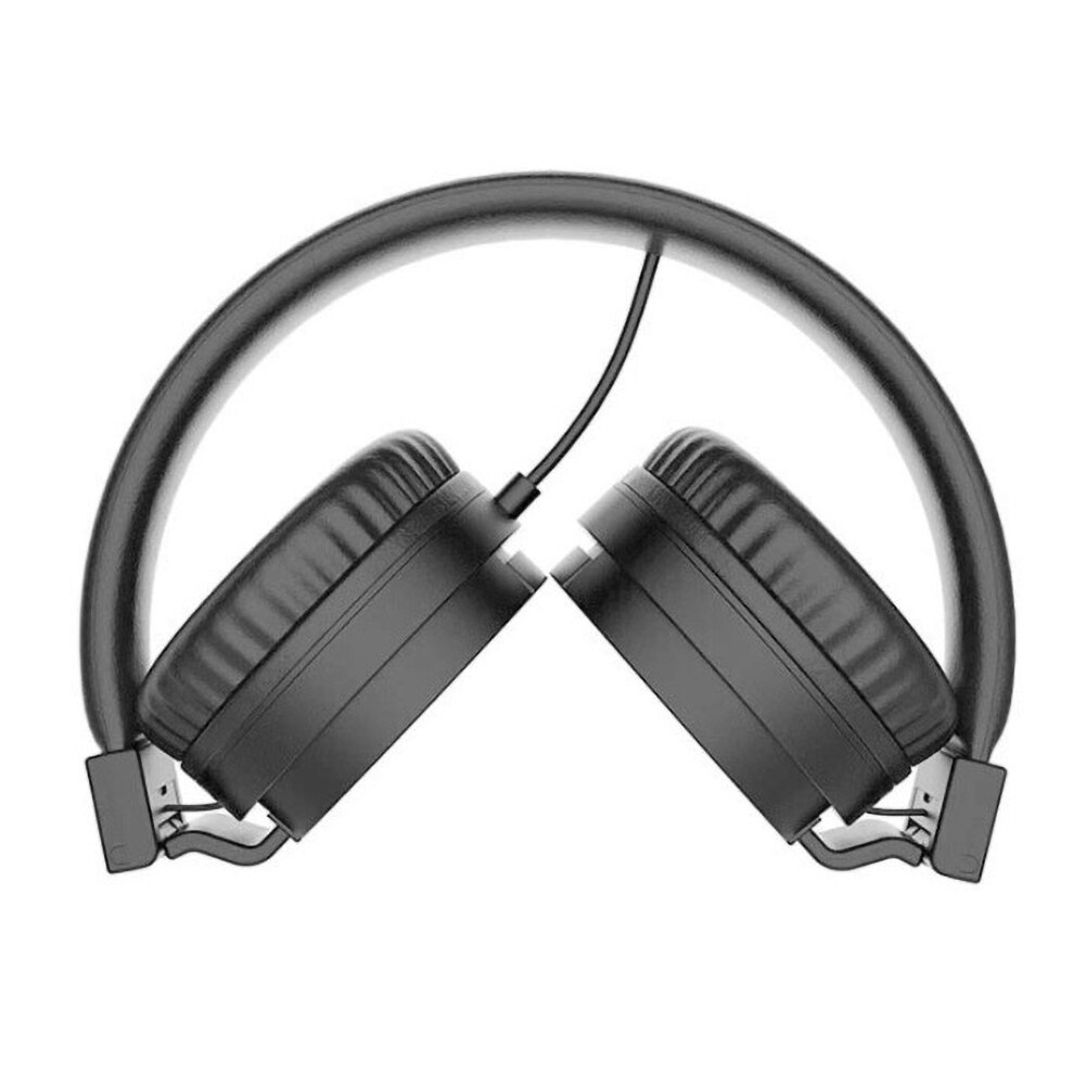 Wired Foldable Portable HiFi Stereo Headphone Heavy Bass Gaming Headset Adjustable Earphones with Mic music headset FM Earphone