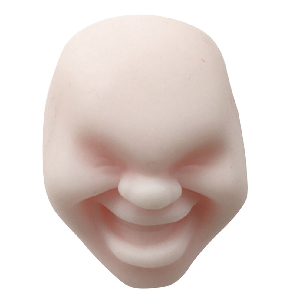 Squeeze Human Face Emotion Vent Ball Stress Relieve Adult Decompression Toy