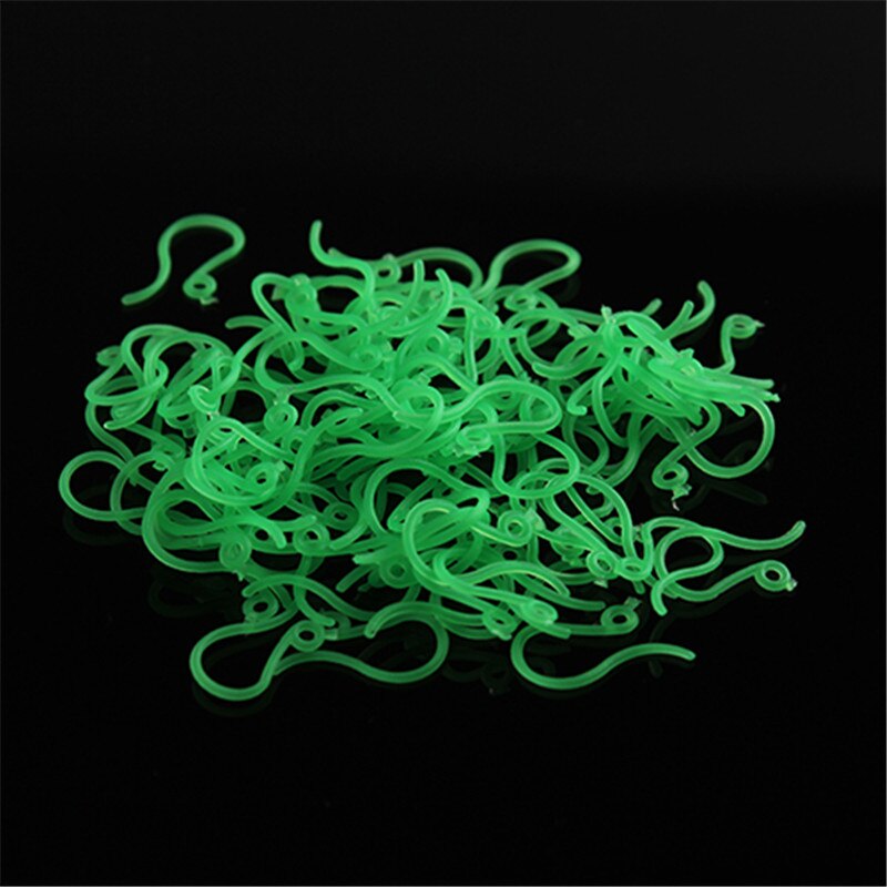 500 stk 6 farver plastik øreringe kroge tråde diy øreringe fund øreringe låse kroge fittings gør det selv smykker fremstilling tilbehør