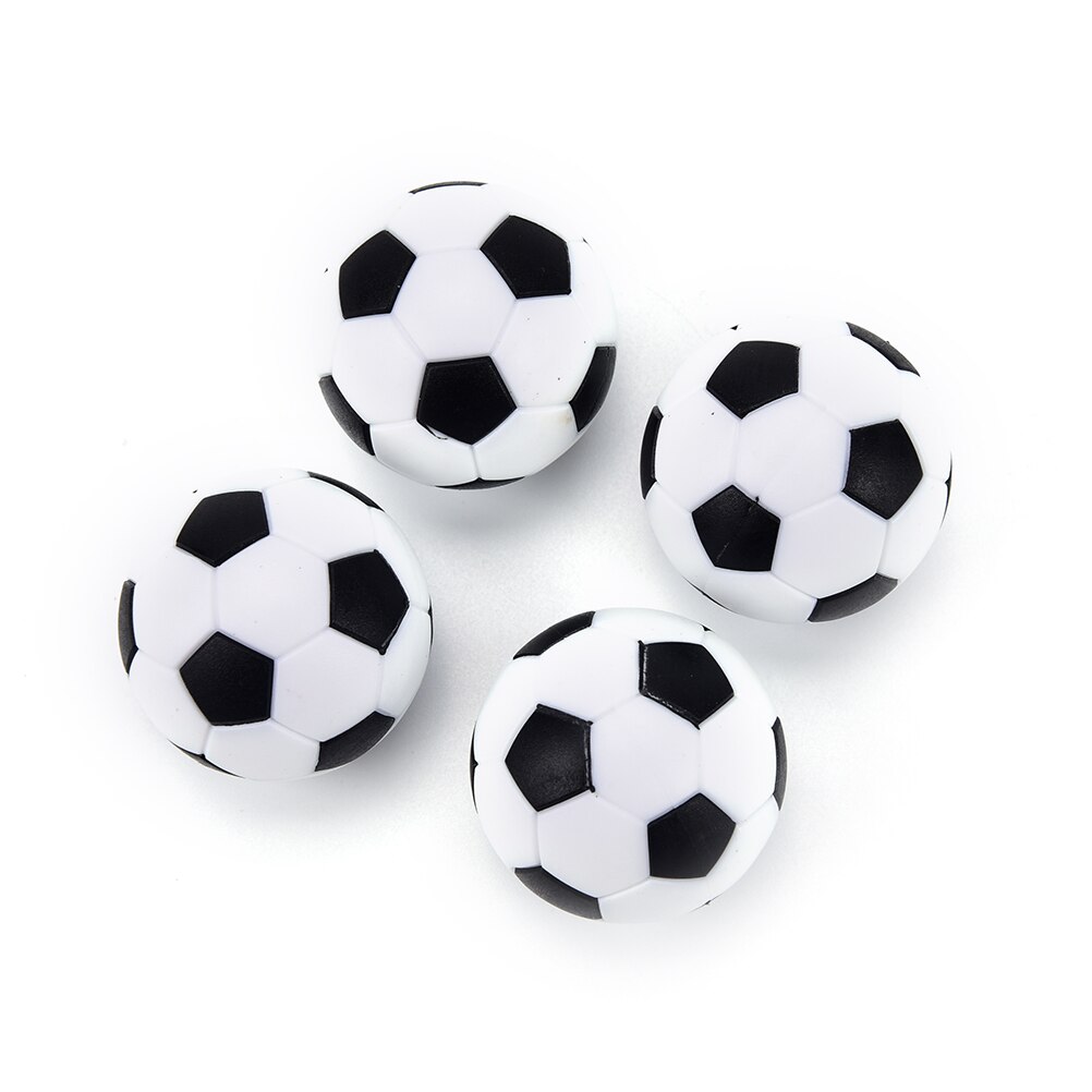 4 Pcs Foosball Table Football Round Indoor Games Plastic Soccer Ball Football Fussball Soccerball Sport Gifts32mm