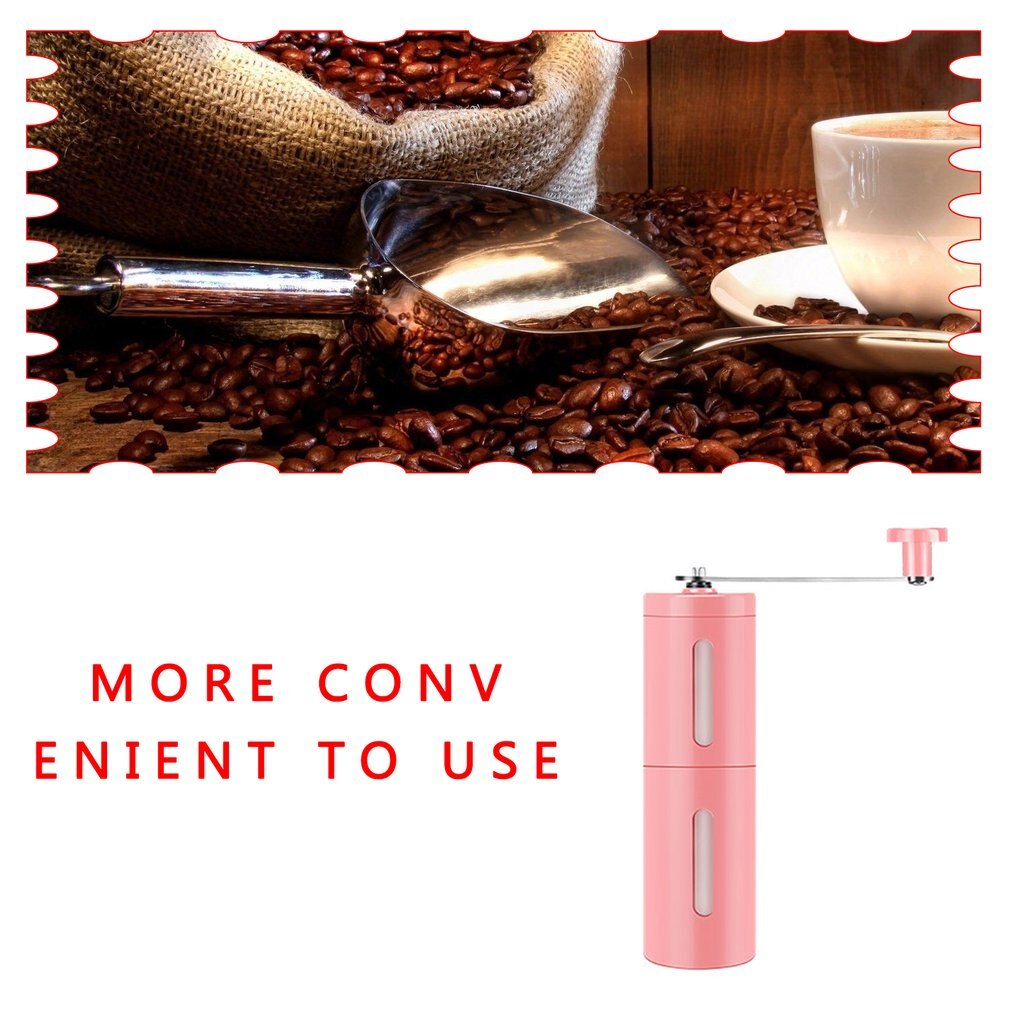 Coffee Grinder Manual Coffee Mill Mini Hand Coffee Grinder Mill Portable Home Kitchen Travel Hand Coffee Bean Grinder