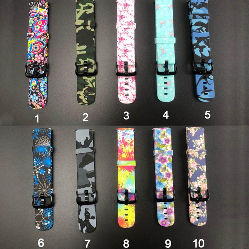 Correa y funda para reloj Amazfit Bip, pulsera de silicona con flor de camuflaje para Huami Amazfit Bip bit Youth, Correa con funda