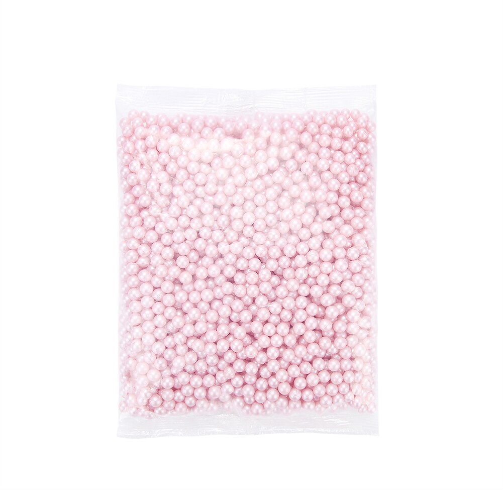 300G Vullingen Parels Kralen Decoratie Charmes Voor Make-Up Borstel Emmer Opbergdoos Make Container Emmer Vullen Parels: Roze