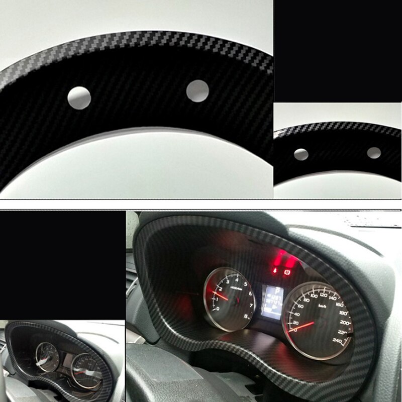 Voor Subaru Forester Xv Auto Dashboard Instrument Screen Cover Trim Frame Abs Carbon Fiber graan