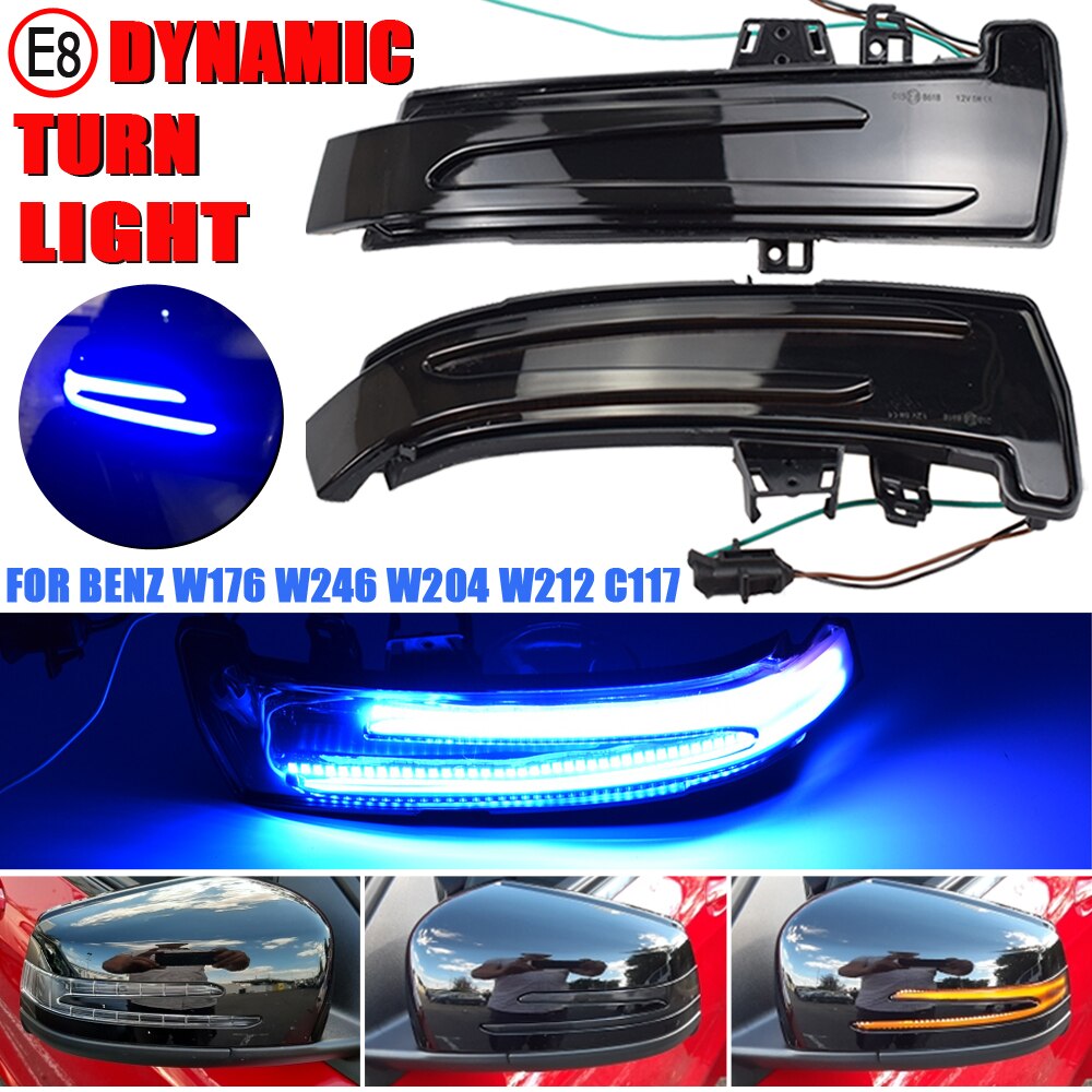 Dynamische Blinker LED Blinker Licht Anzeige Für Mercedes-Benz E KLASSE Coupe C207 E200/e220/E250/E300/E350
