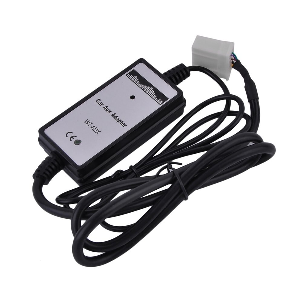 Car Vehicles 3.5mm Mini Jack AUX MP3 Audio Music Interface Adapter Universal Fit For Mazda