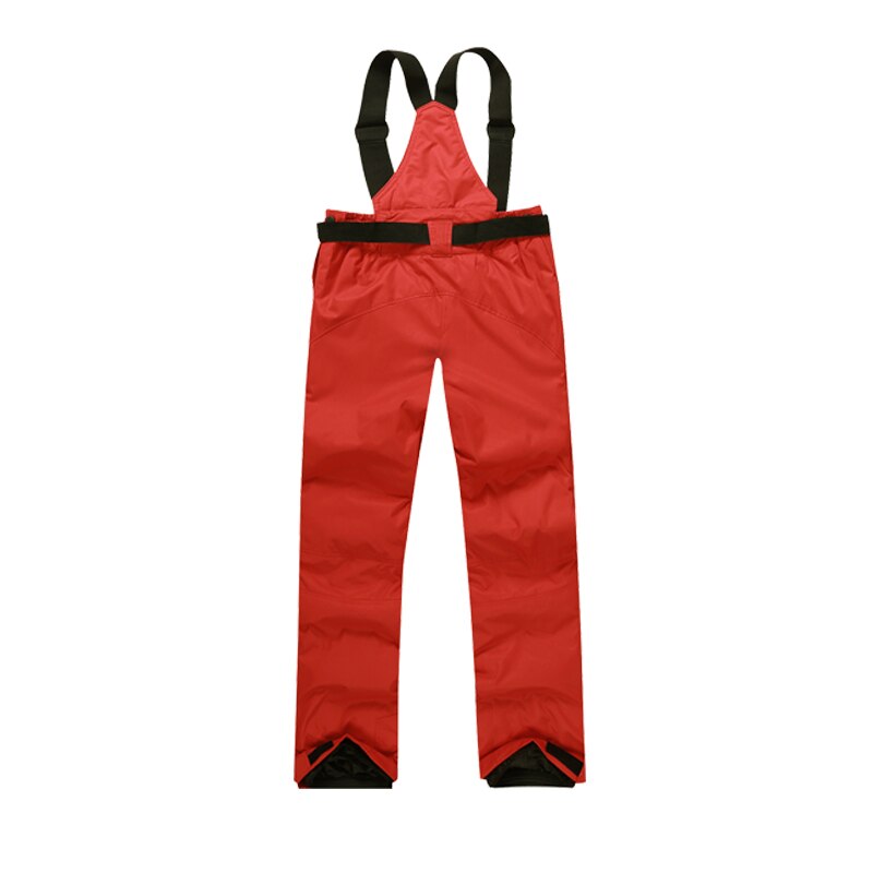Pantalon de Ski d'hiver pour homme et femme, coupe-vent, imperméable, , pour Couple, pour la neige, le Snowboard: Rouge / L