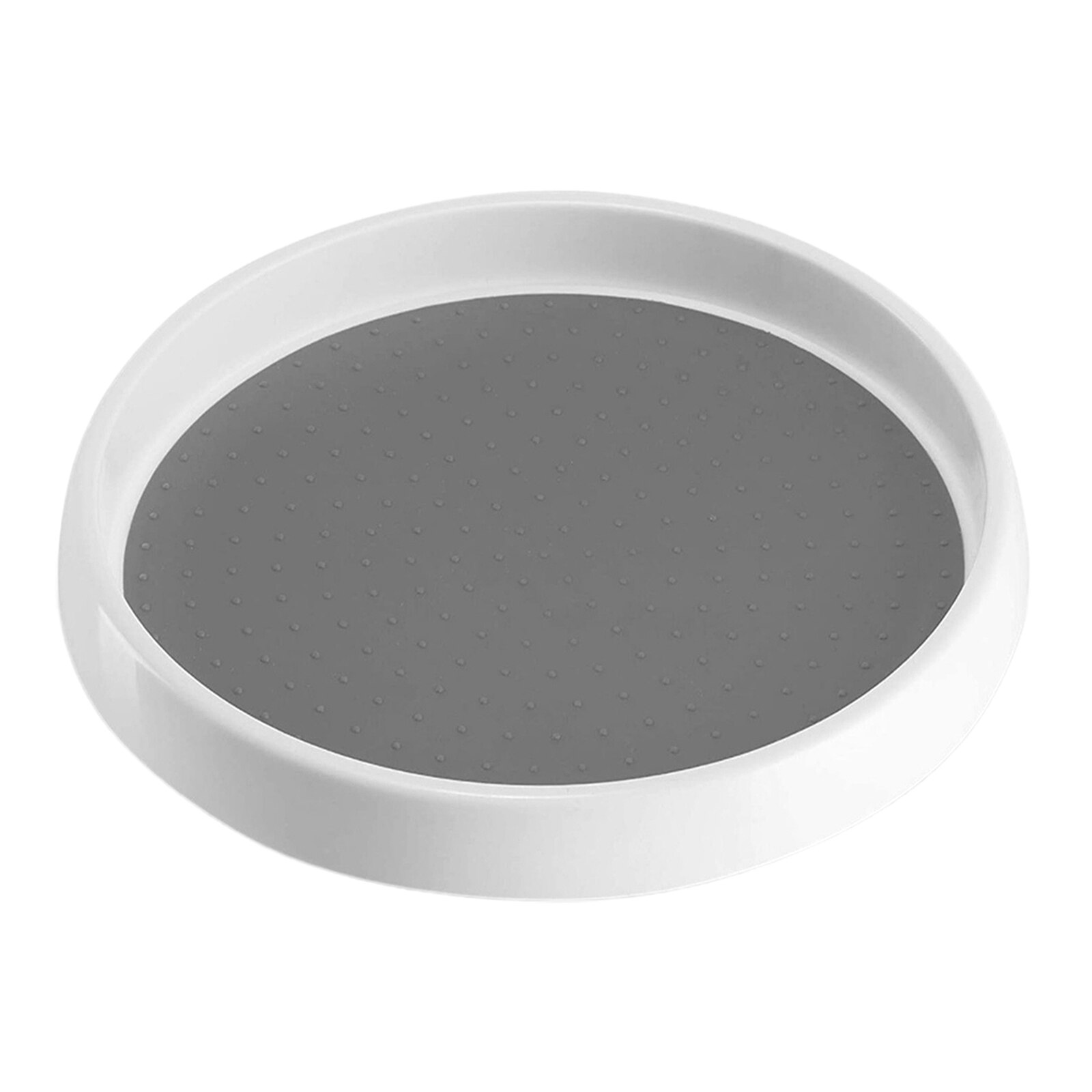 Plateau tournant 360 ° rotatif épices étagère de stockage stockage filature alimentaire cuisson fournitures organisateur étagère pour cuisine garde-manger: L single layer