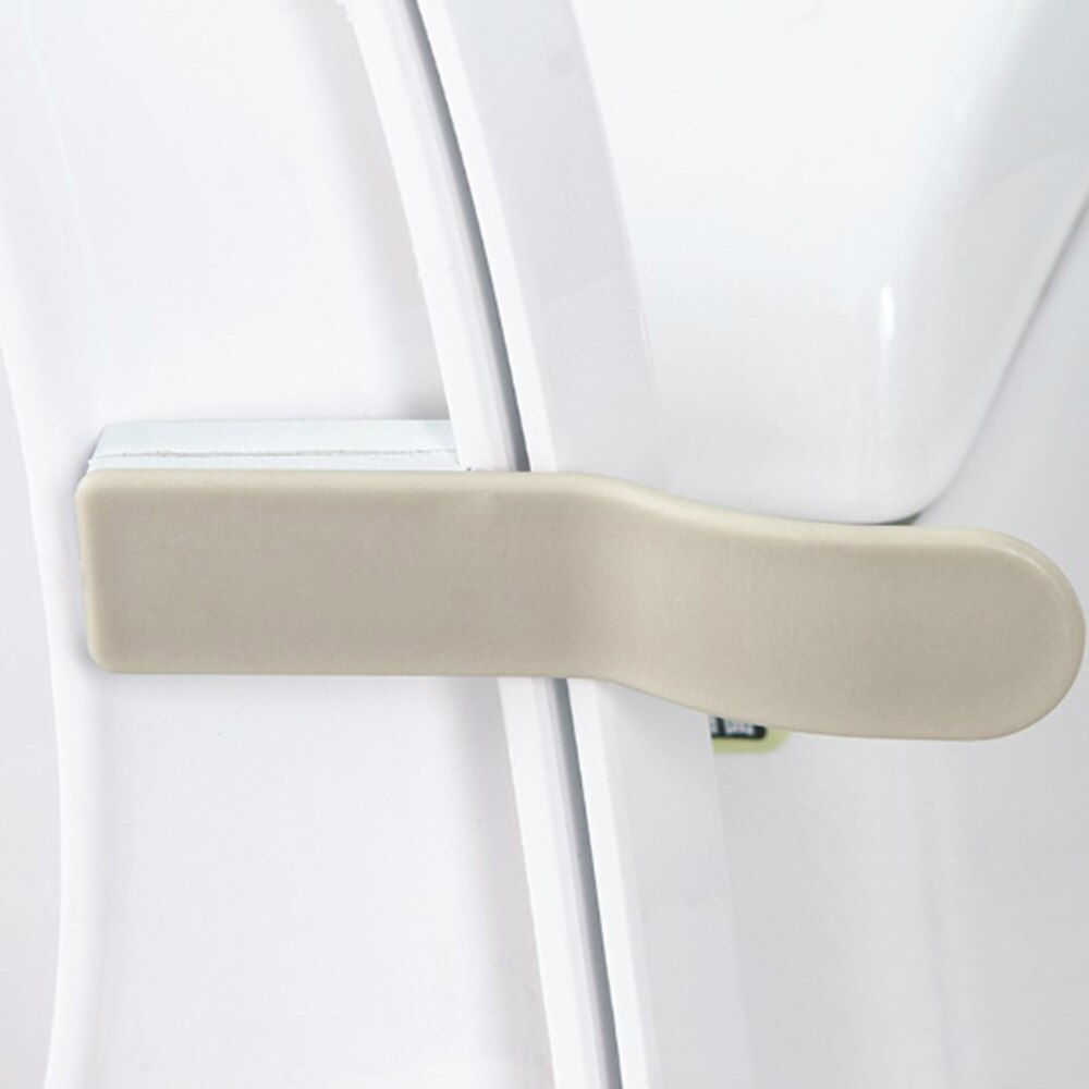 Elevador de la tapa del asiento del inodoro antisuciedad de plástico, tapa del asiento, mango, pegatina, dispositivo de elevación para viajes, Hogar, baño, accesorios