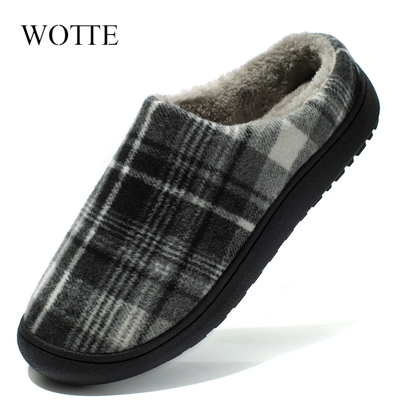 Katoen Slippers Mannen Winter Outdoor Schoenen Mannen Mode Plus Koude-Proof Toevallige Schoenen Mannen Kepp Warm Man Schoeisel big Size 39-50