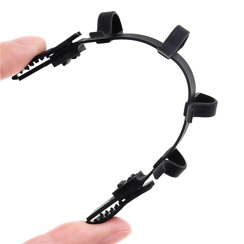 2 pcs Waterfall Braid Creator Plastic Styling Tools Black Hair Braid Maker Styling Tool Hair Device Centipede Braids