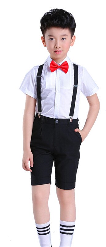 freundlicher der schule Uniform einstellen neue stil jungen und mädchen kurzen ärmeln anzug bühne leistung kostüm zwei/stück einstellen: 1 / M