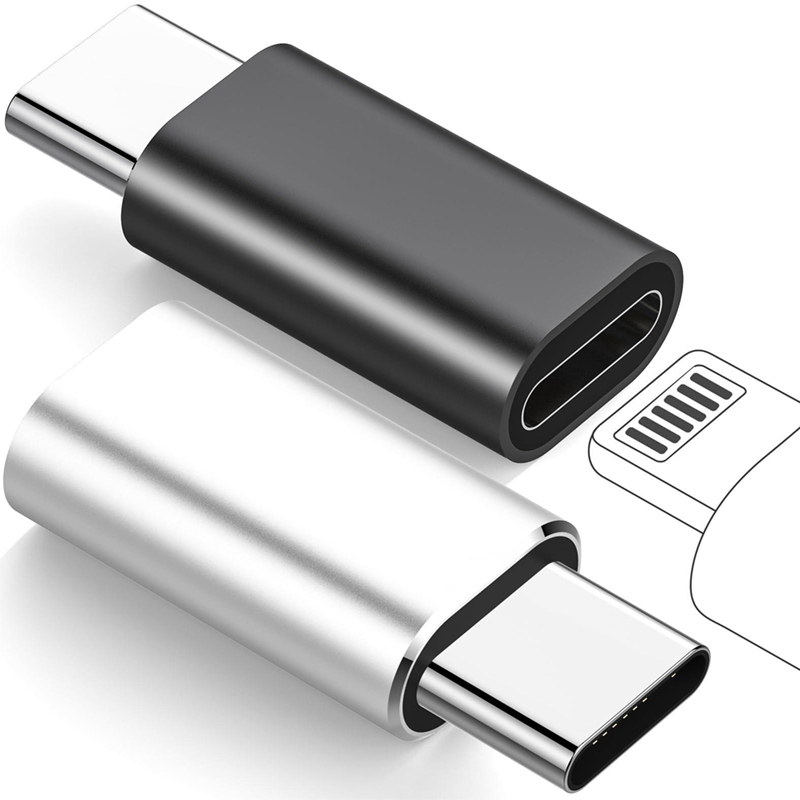 USB C Male to Compatible for Lightning Female Adapter Compatible with iPhone 13 12 11pro X XS 8 7 Type C Charger Connector Cable