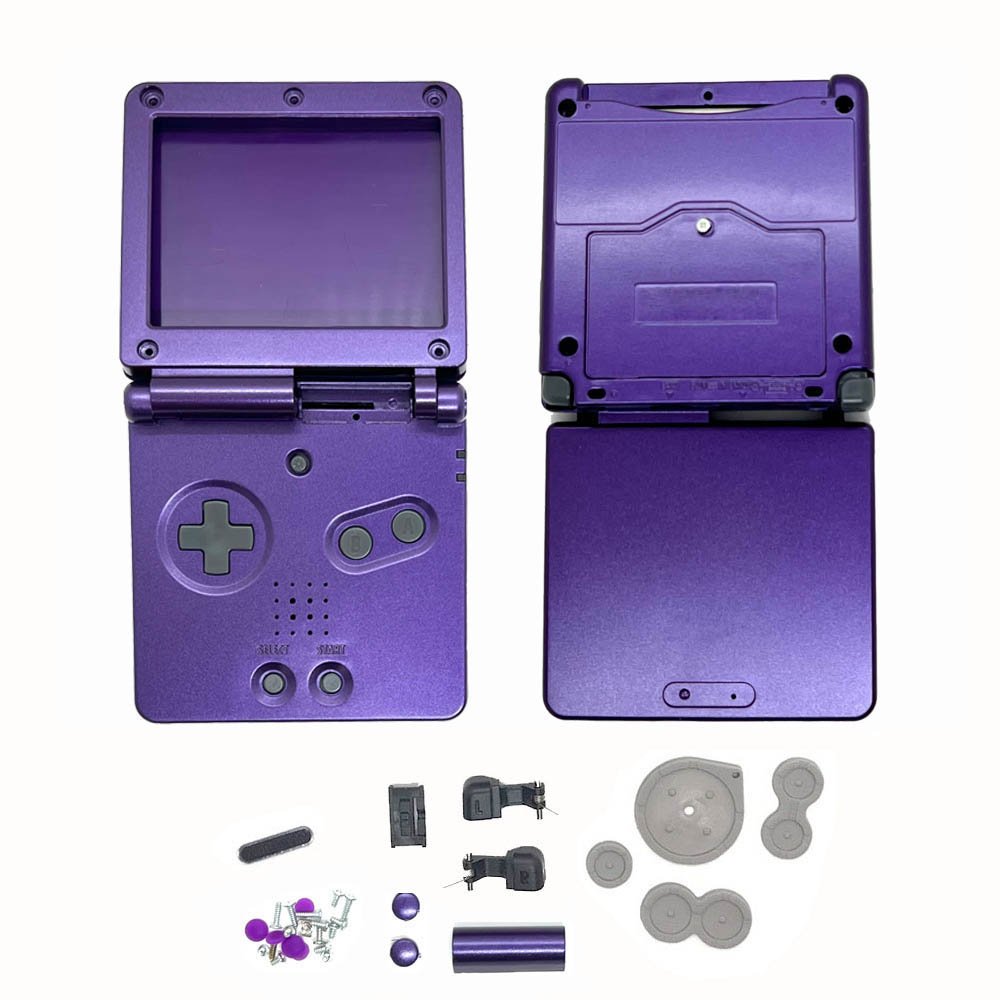 Carcasa Original de repuesto de para Gameboy Advance GBA SP, funda carcasa para consola de juegos con juegos de accesorios: YELLOW