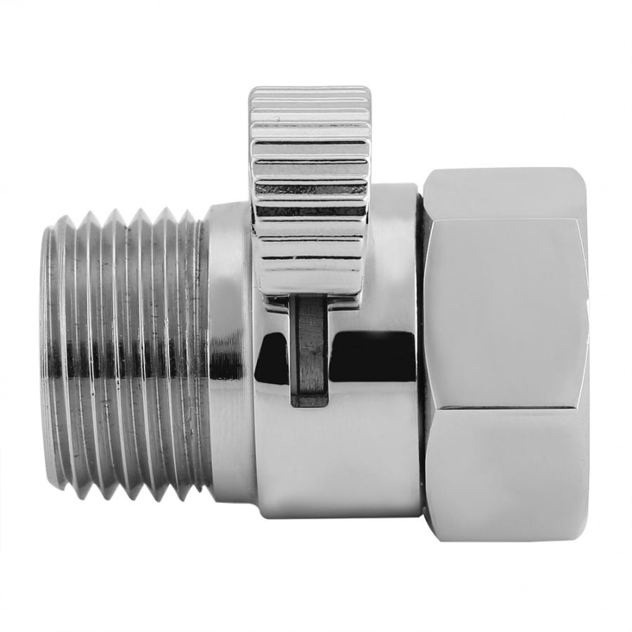 1/2 Contol Uitgeschakeld Water Saver Valve Voor Douchekop Hand Bidet Sproeier Temperatuur Regelklep