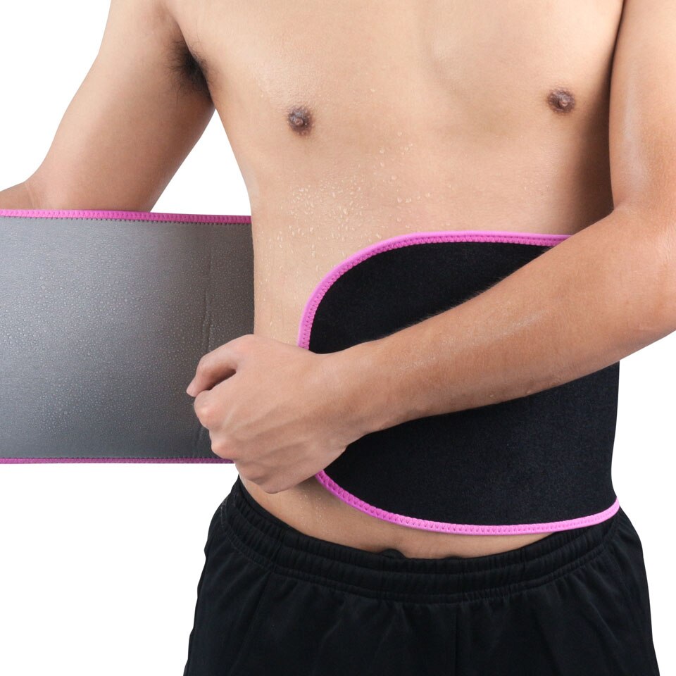Adjustable Slim fit Abdominal Waist sweat belt Sports Waist trimmer Support Safety Back Support Lumbar Band Protective