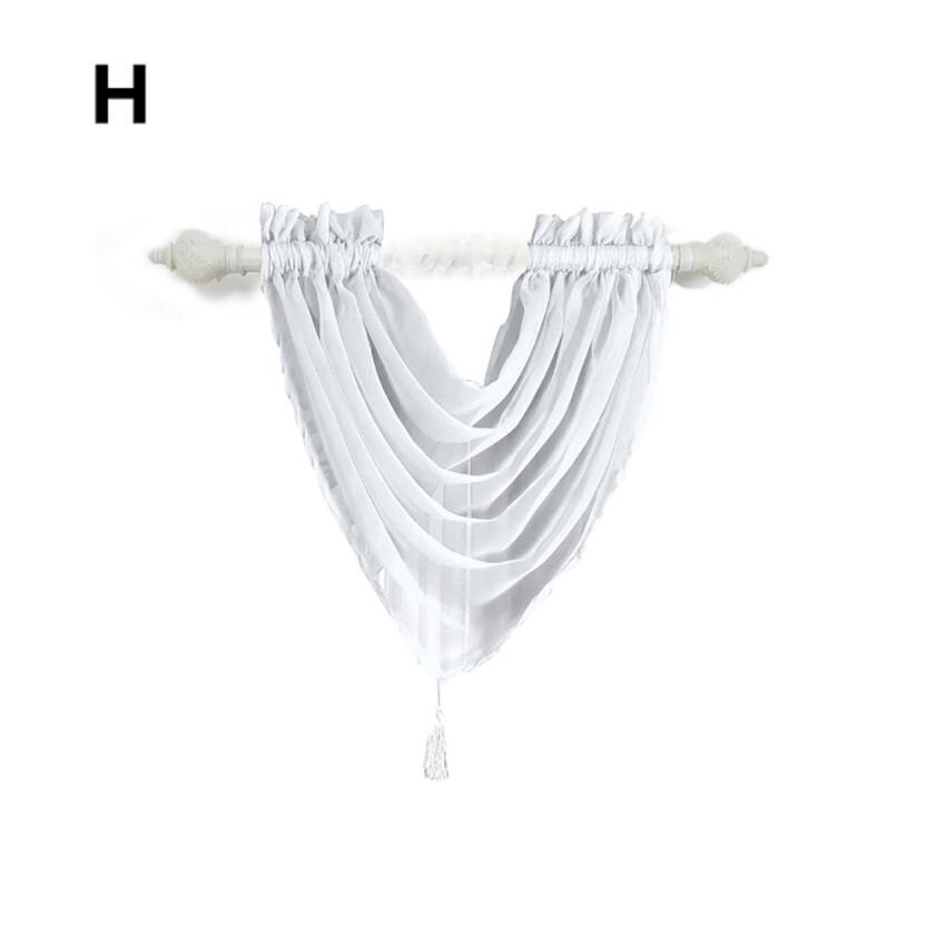 Voile Curtain Swags All Colours Pelmet Valance Net Curtains Voile Swag t1226: H