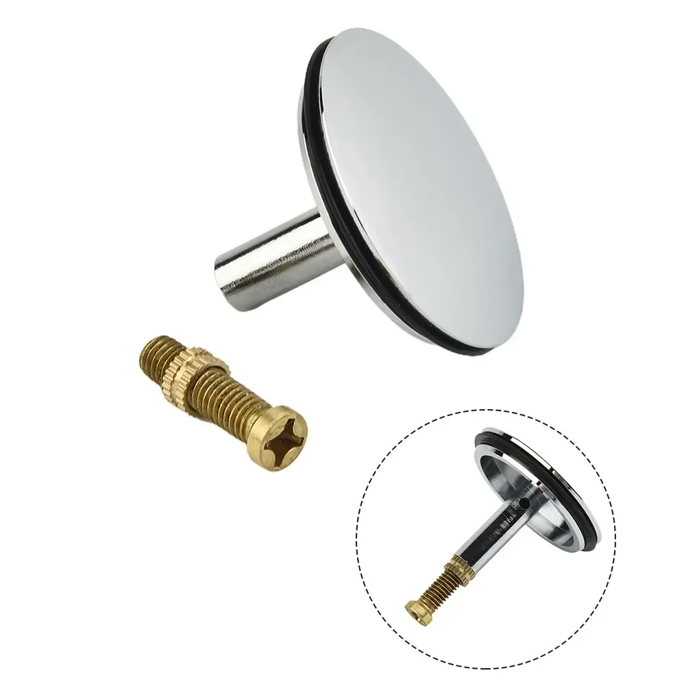 43mm Bathtub Drain Stopper Bathroom Bath Tub Replacement Sink Waste Pop-Up Plug For Bathroom/kitchen Washing Basin