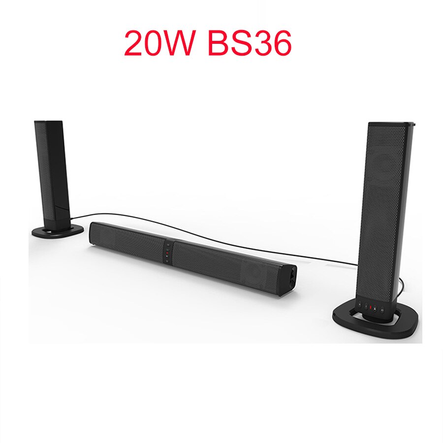 Home Theater 20W Bluetooth Speaker Foldable Split Home Theater TV Speaker Support Bluetooth TF card FM function for TV Computer