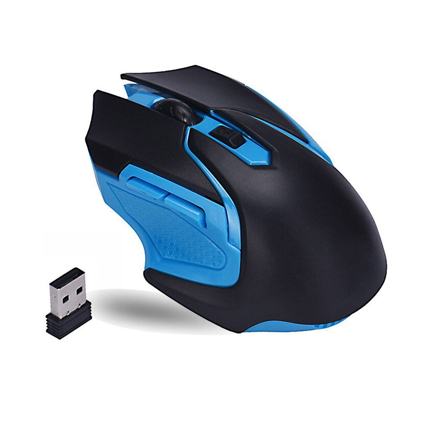 Mouse 2.4GHz 3200DPI Wireless Optical Gaming Mouse Mice For Computer PC Laptop J08T