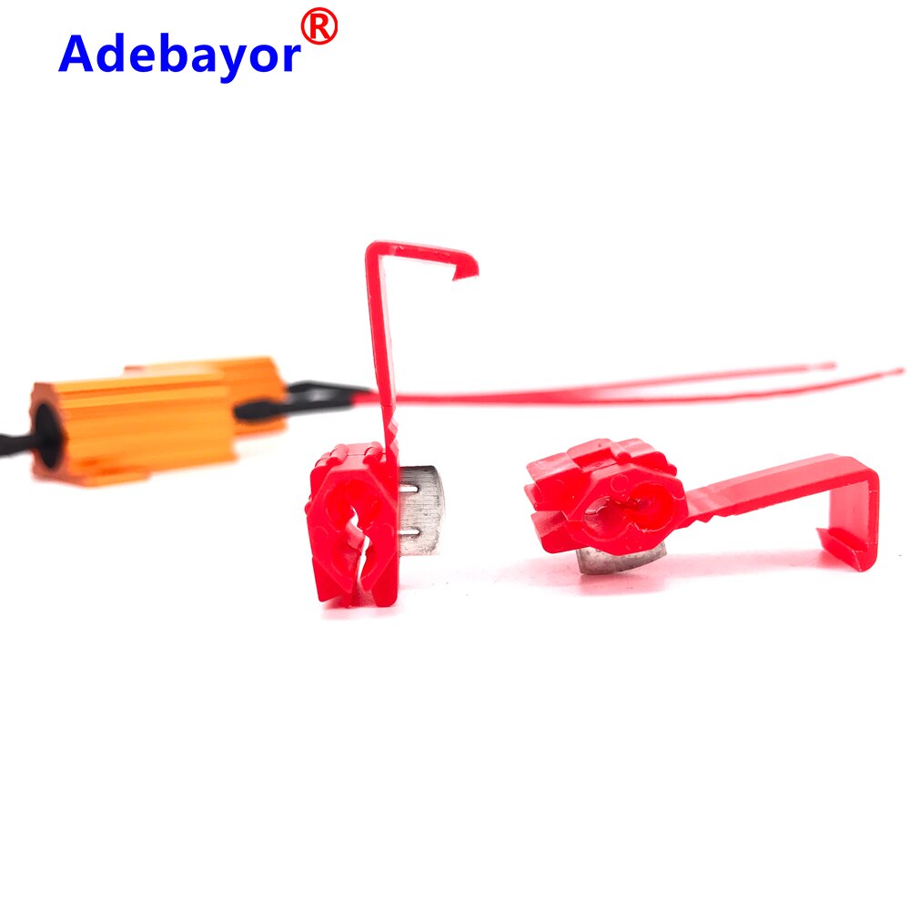 2PCS/set 25W 6ohm 12V Load Resistor Resistance for Car LED Flash Indicator Controller CANBUS Problem