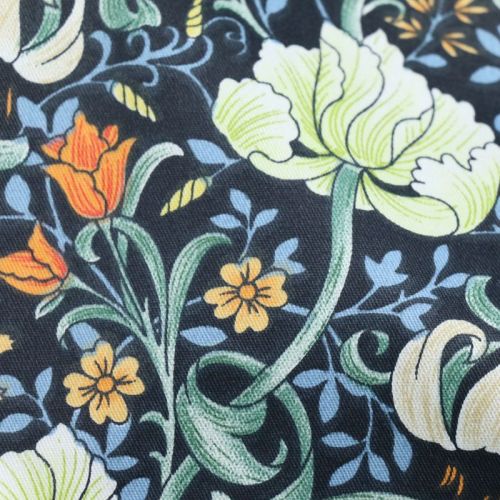 Antieke en elegante katoenen stof Bloemen Kinderen 100% Katoen, Patchwork Doek, DIY Naaien Quilten Fat Quarters Materiaal: WHITE / 50x160cm