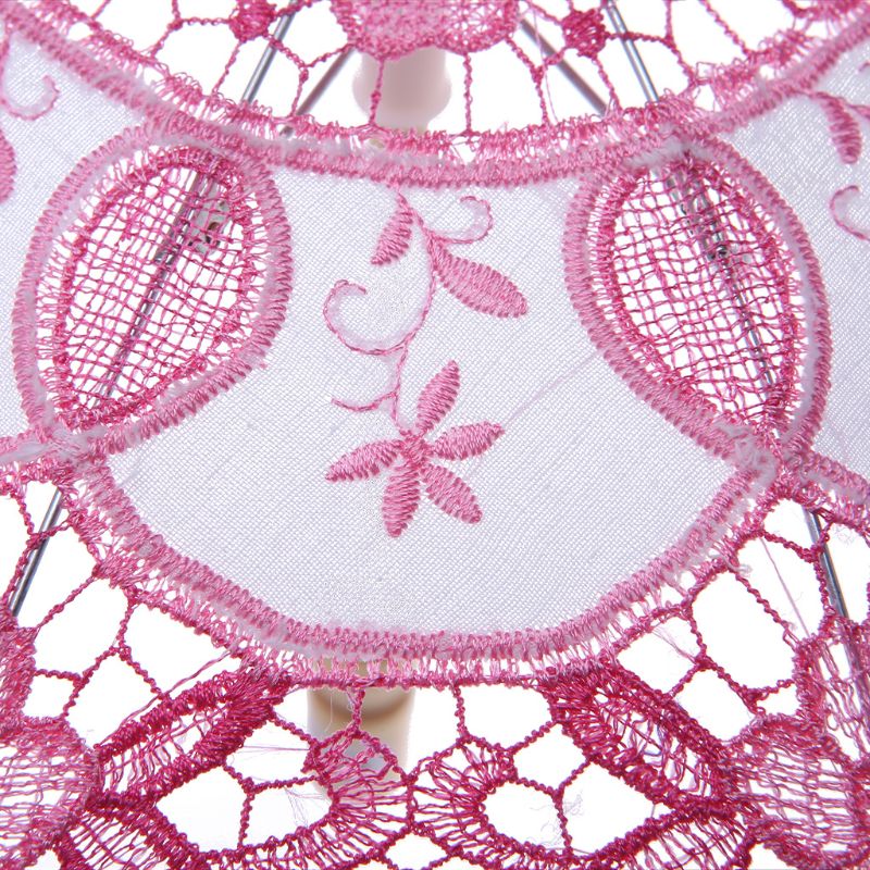 Chinesischen Traditionellen Stil HOTsale Sonnenschirm Papier regenschirm Gestickte Spitze Für Hochzeit Zeigen Dekor