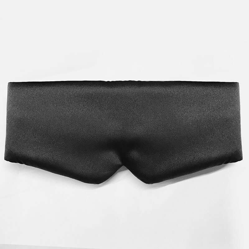 Masque de sommeil en Satin de soie pour hommes et femmes, confortable, cache yeux, ombrage, Patch pour la relaxation, élargi, sommeil, santé