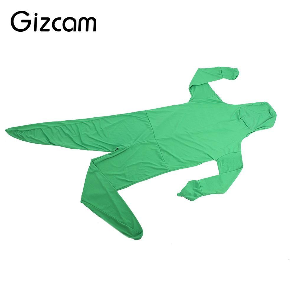 Skin Suit Invisible Effect Stretchy Body Green Screen Suit Photo Adult Tight Suit Comfortable Video