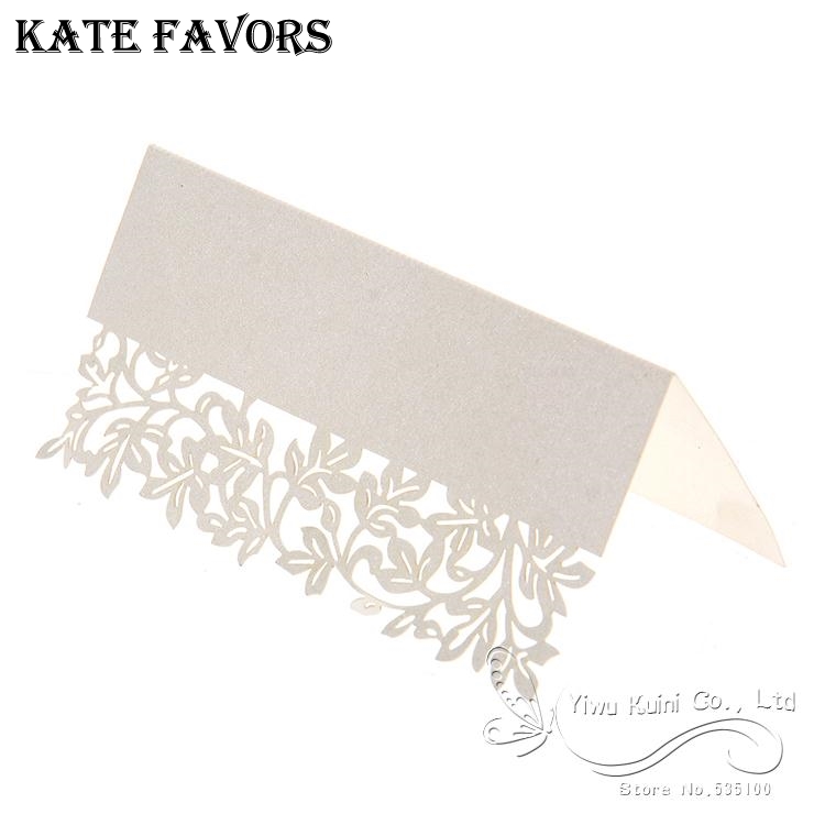 Wedding Table Decoration Leaf Name Place Cards for Wedding Party Favors Tableware Decoration