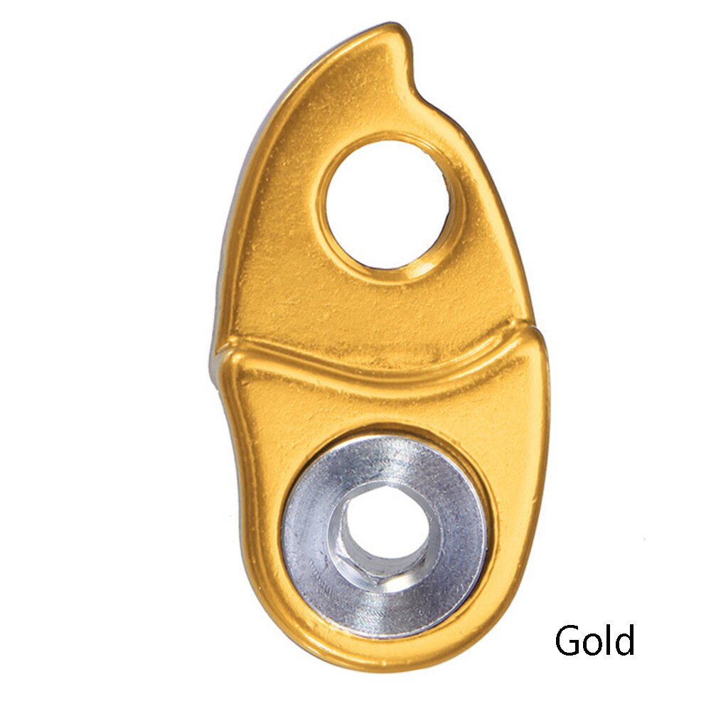 1PC 10/11 Speed Bicycle Rear Derailleur Hanger Extender Aluminum Road Bike MTB Cycling Frame Gear Tail Hook Extender Road Link: gold