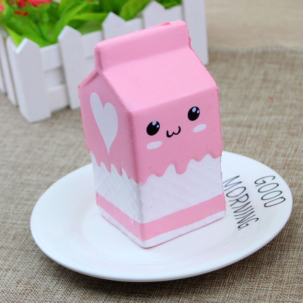 High Squishy Yogurt Milk Bottle Scented Squishy Slow Rising Squeeze Toys Jumbo Latest Novel Stress Relief Toys