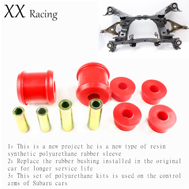 Subaru wrx sti control arm bushing for Liberty LEGACY EXIGA 2000-NO CONTROL ARM polyurethane (PU) kit