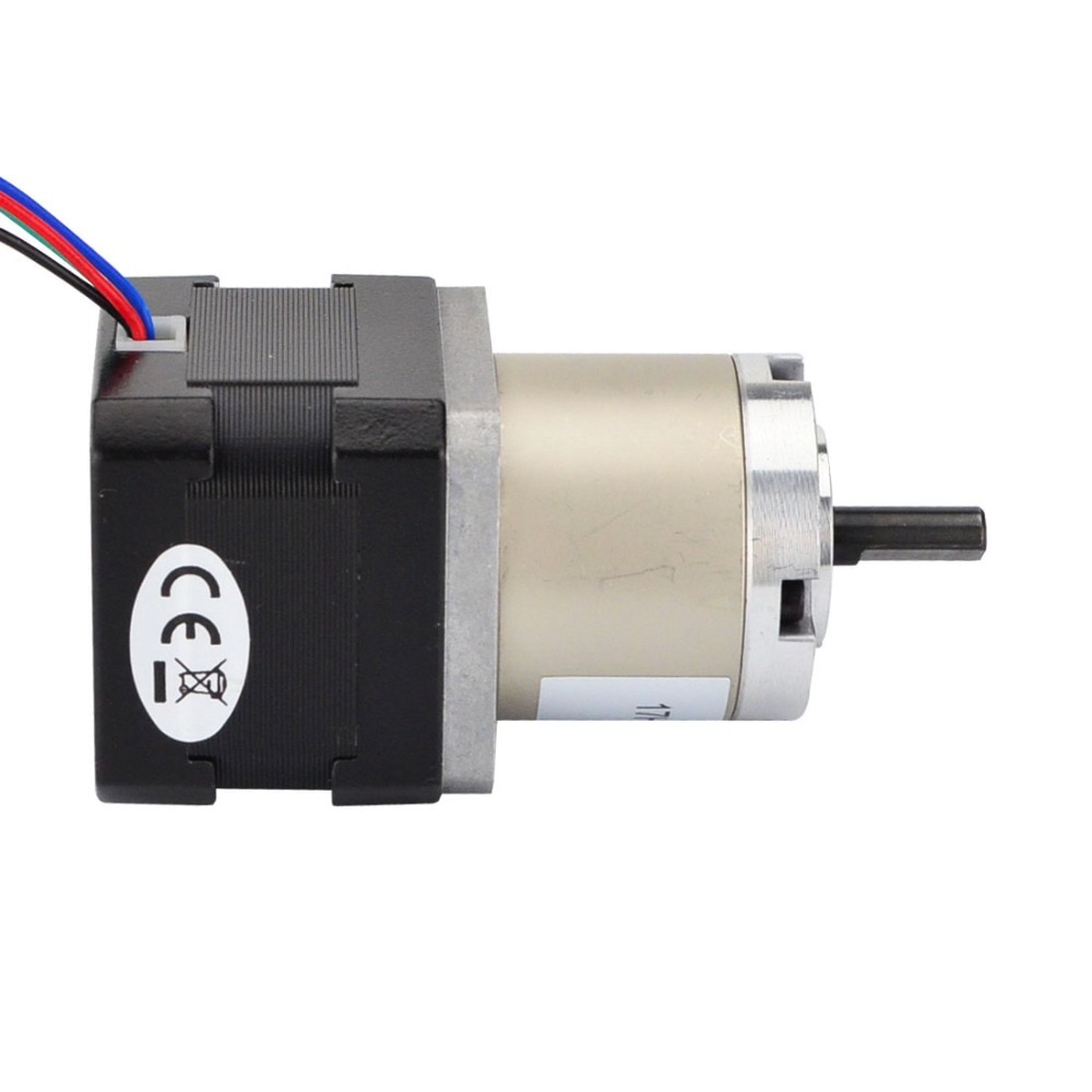 27:1 planetary gearbox nema 17, motor de passo 0.4a para diy cnc robô impressora 3d