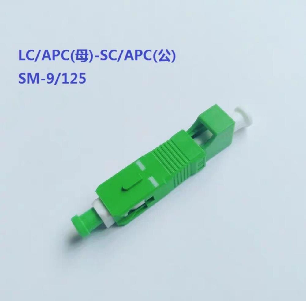 Adaptador híbrido LC-SC fêmea para macho, vfl use sm mm apc fibra óptica acoplador ftth frete grátis elink de fábrica